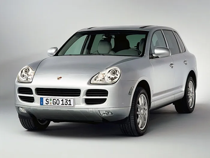 The first Porsche Cayenne, 2002